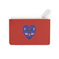 Mini clutch- Red swan