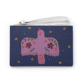 Mini clutch-Navy bird