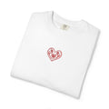 T-shirt-Heart embroidery